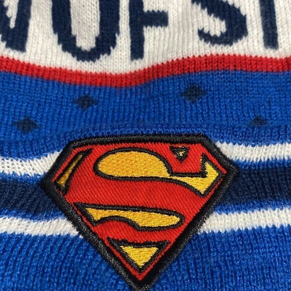 H&M Superman Man of Steel Beanie Knit Hat - Picture 4 of 5